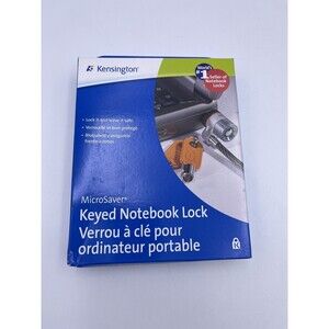 Vintage Kensington Lock MicroSaver Notebook Laptop Security Cable w/ Key